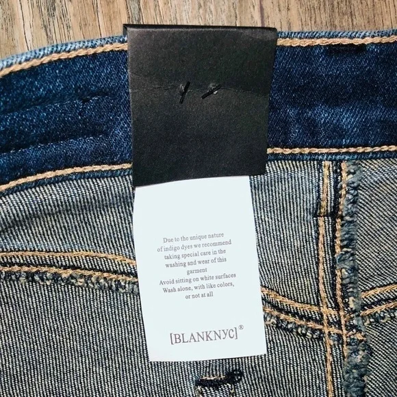 NWT Blank NYC Madison High Rise Crop Jeans Size 25 - Picture 4 of 11